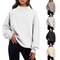 Maglione basic aderente con maniche lunghe