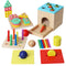 Cube de motricité Montessori 4 en 1