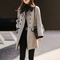 Gabardina larga de invierno para mujer | Mangas largas