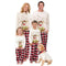 SyncStyle - Set di pigiami natalizi assortiti per famiglie con fiocchi di neve