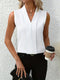 Vanessa - Camiseta blanca sin mangas