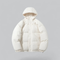 Giacca corta unisex con cappuccio e chiusura a zip
