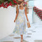 Agnes - Vestido midi floral de moda