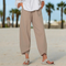 Nicole - Pantaloni da donna in cotone leggero