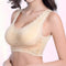 Gillian - Reggiseno senza fili da donna con fibbia frontale incrociata