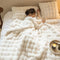 Coperta in pile Morbido peluche accogliente per il letto