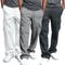 Pantaloni da jogging cargo in pile ultra confortevoli da uomo