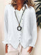 Tunique femme en coton et lin
