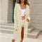 Cardigan da donna con cappuccio