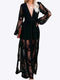 Mabyn - Maxi abito senza tempo in pizzo bohemien per donna