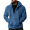 Chaqueta con cremallera suave para hombre