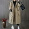 Trench classico oversize da donna con cintura