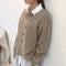 Kerry - lussuoso cardigan in cashmere con chiusura a bottoni