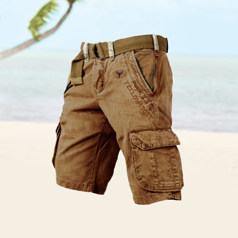 Shorts cargo versátiles para hombre - iman