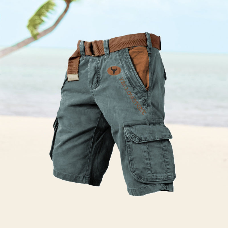 Shorts cargo versátiles para hombre - iman