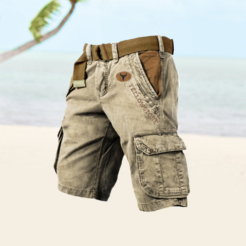 Shorts cargo versátiles para hombre - iman
