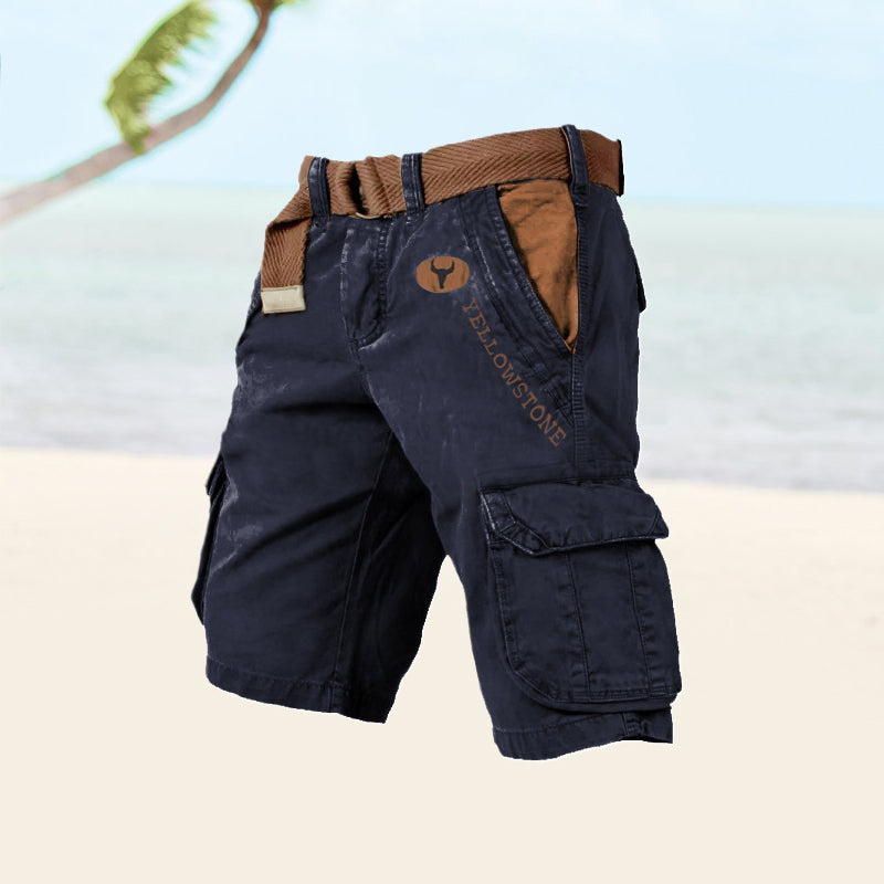 Shorts cargo versátiles para hombre - iman