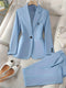 Blazer classico da donna con colletto a bavero - Senza tempo ed elegante - Per ogni stagione