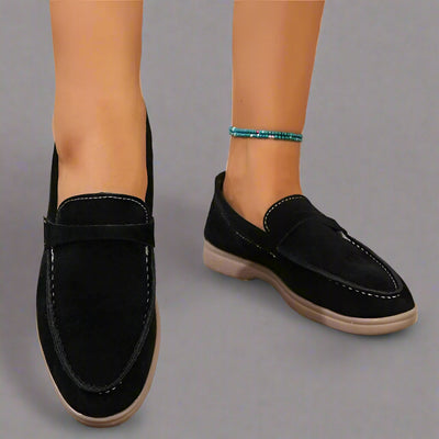 Lunaira | Mocasines de mujer elaborados artesanalmente con materiales de alta calidad