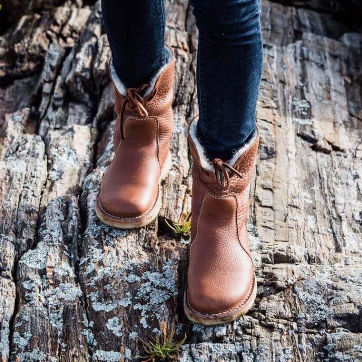 Botas impermeables con forro de lana