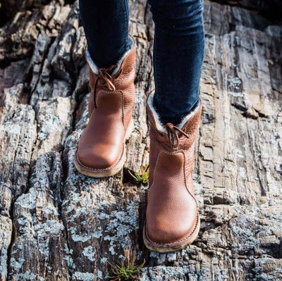 Botas impermeables con forro de lana