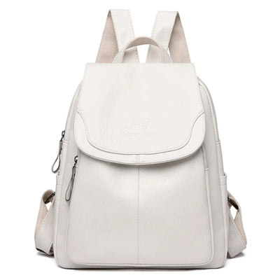 Sac à dos en cuir anti-Thet pour les femmes à la mode | Edah
