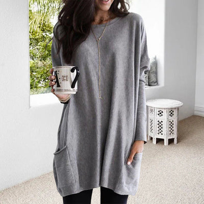 Jersey de mujer con bolsillos 