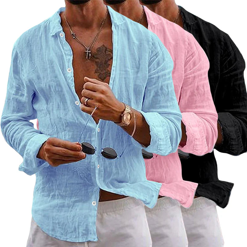 Camisa Anderson-Leinen