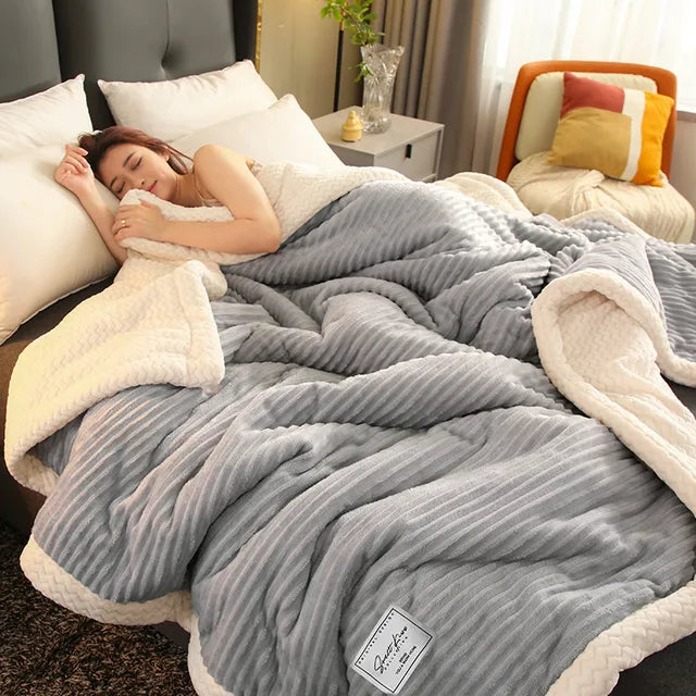 Couvertures d'hiver luxueuses en batteries - Cozycudd