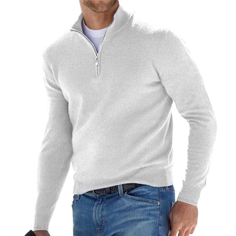 Suéter cómodo con cremallera para hombre | Perfecto para todas las estaciones