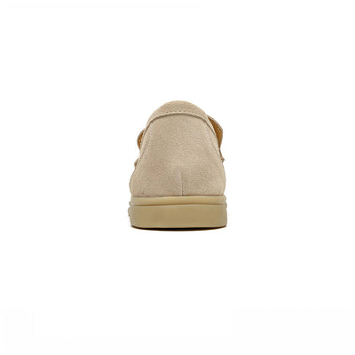 Mocasines exclusivos de ante para hombre en estilo milanés