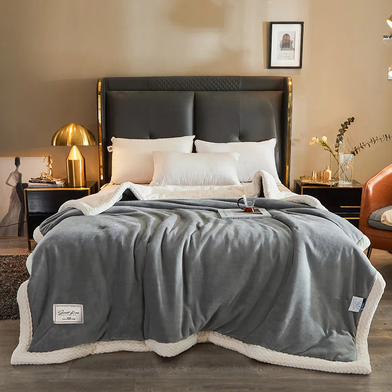 Couvertures d'hiver luxueuses en batteries - Cozycudd