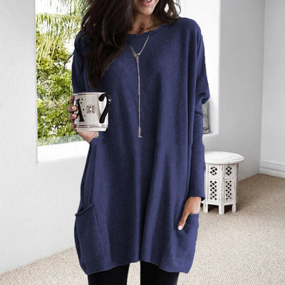 Jersey de mujer con bolsillos 