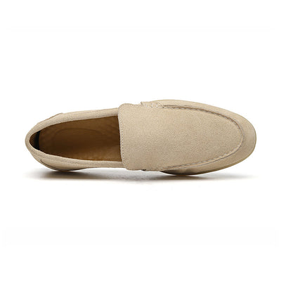 Mocasines exclusivos de ante para hombre en estilo milanés