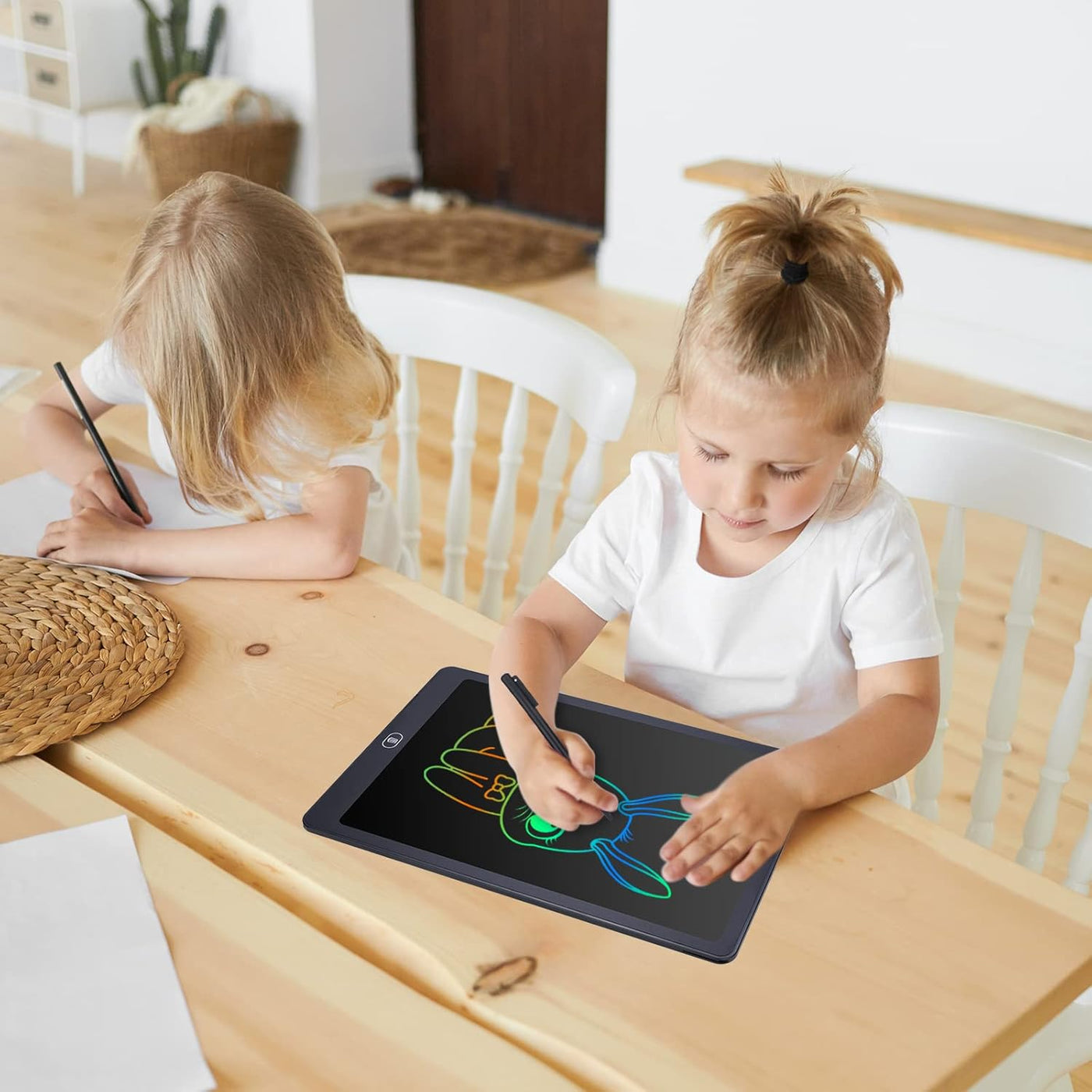 lavagna di scrittura LCD da 15 pollici - Lavagna da disegno elettronica per bambini e adulti