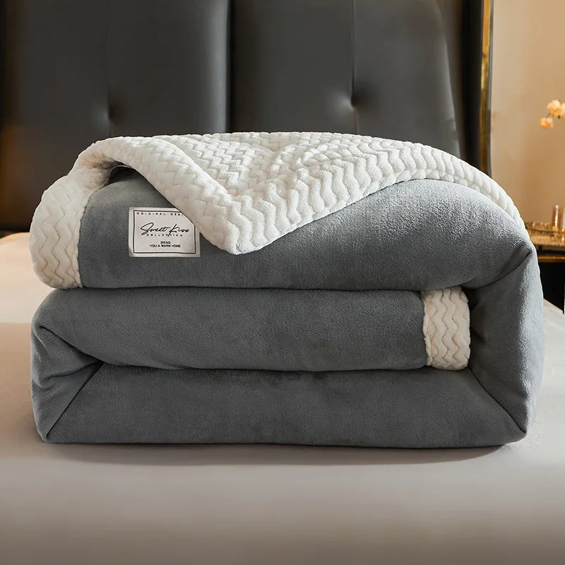 Couvertures d'hiver luxueuses en batteries - Cozycudd
