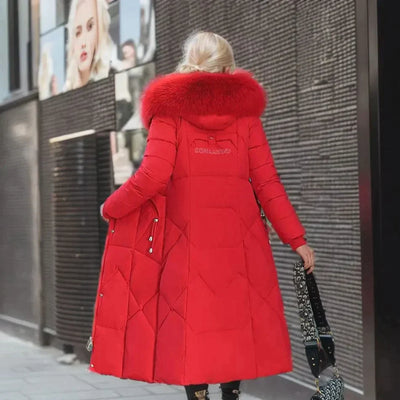 FARA - Élégant manteau en fausse fourrure italienne