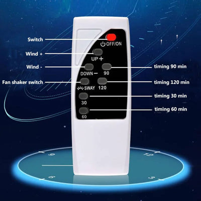 Ventilador sin aspas de 16 pulgadas con control remoto