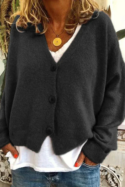 Cardigan Gezellige Patchwork Gebreide da donna