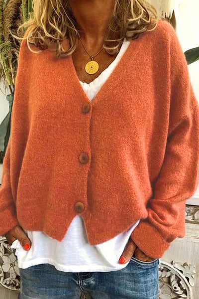 Cardigan Gezellige Patchwork Gebreide da donna