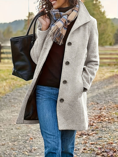 Giacca in pile Elara - Elegante e calda per le donne in autunno e in inverno