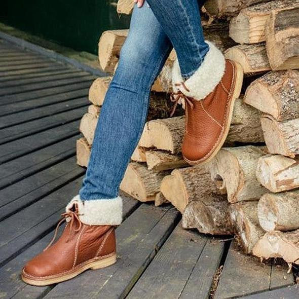 Botas impermeables con forro de lana