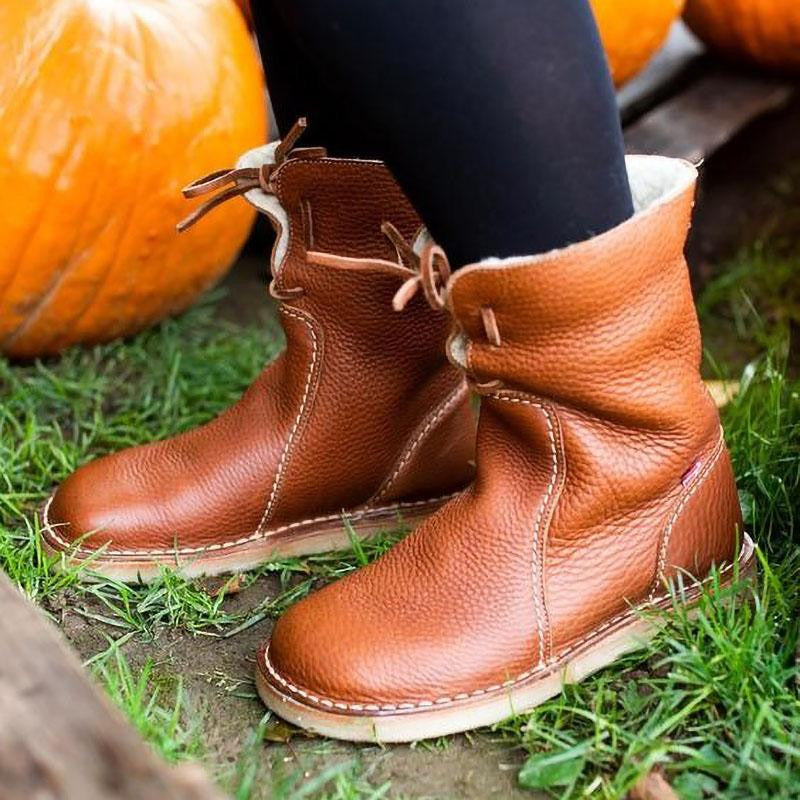 Botas impermeables con forro de lana