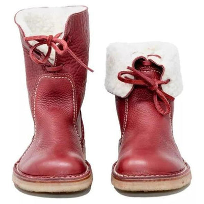 Botas impermeables con forro de lana