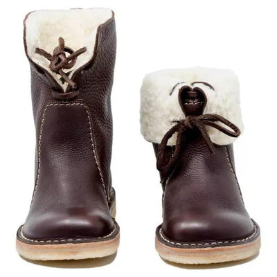 Botas impermeables con forro de lana