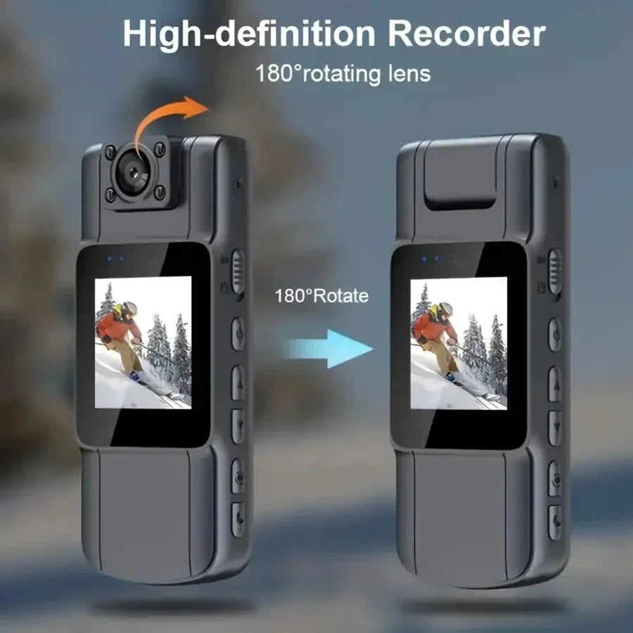 EchoCam | Cámara 4K HD para coche con visión nocturna y lente giratoria