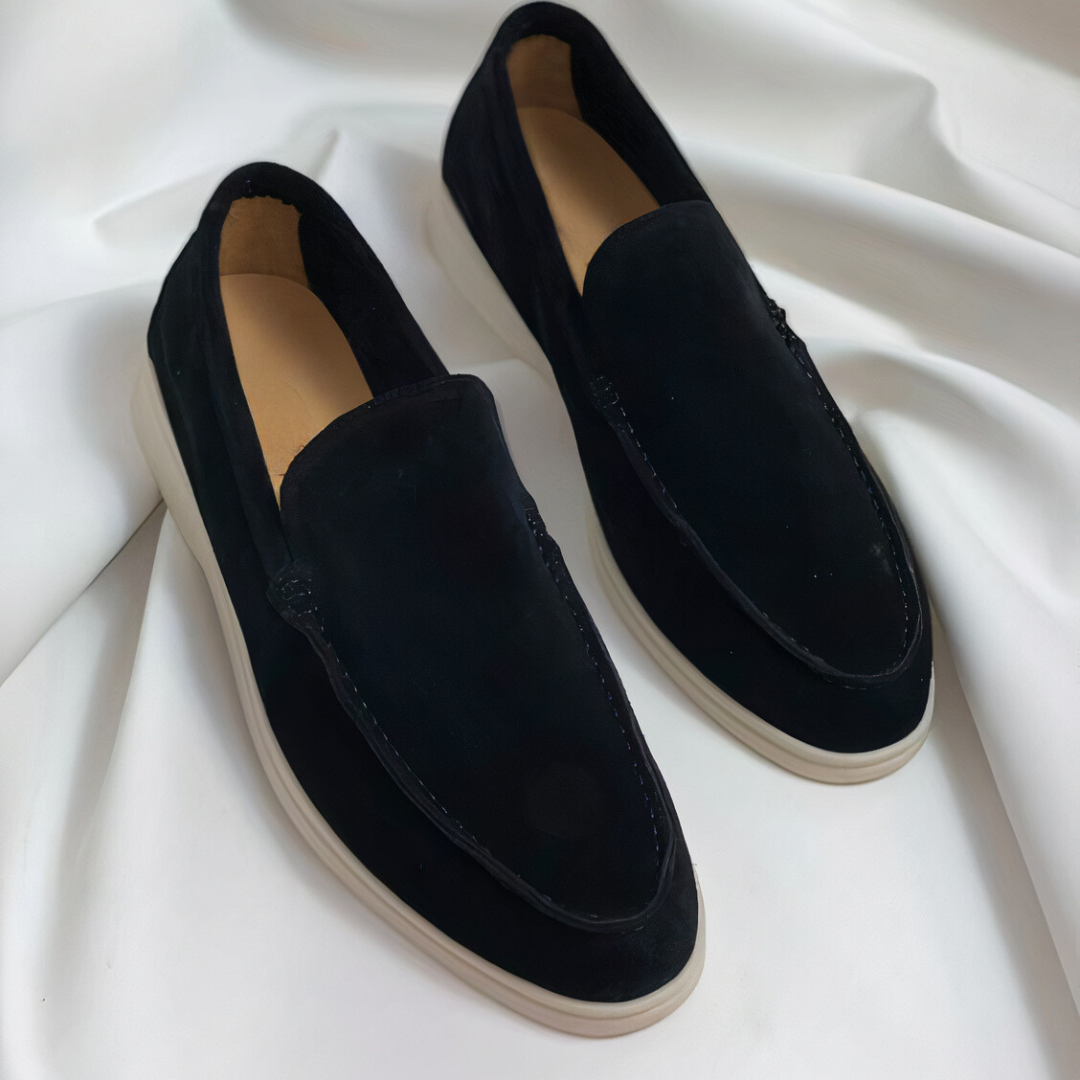 Gio - Mocassini in pelle vintage da uomo