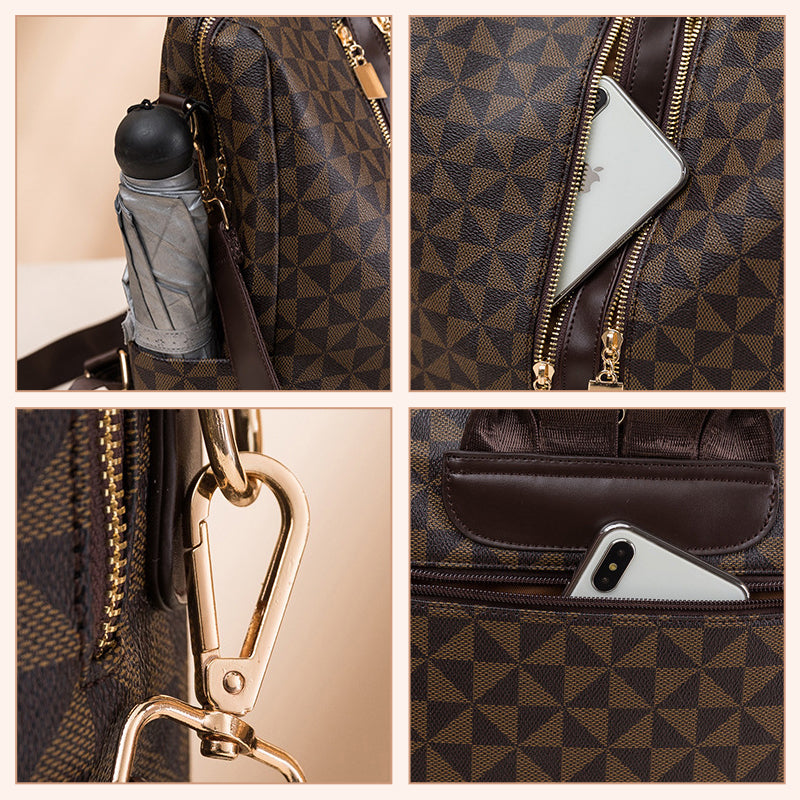 Safeguard - Zaino antifurto convertibile, compatto ed elegante