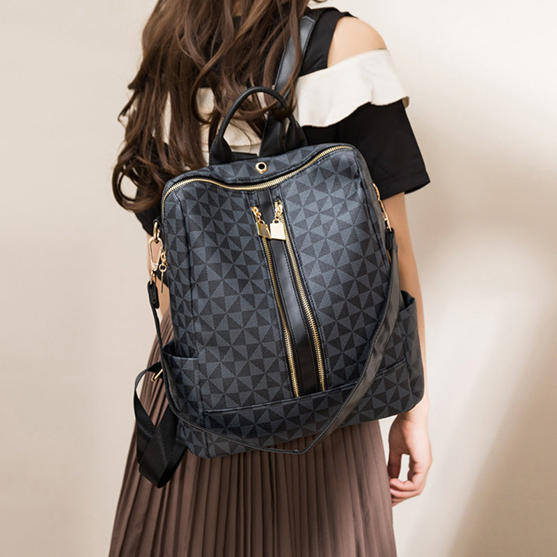 Safeguard - Zaino antifurto convertibile, compatto ed elegante