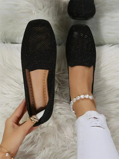 Claudia - Zapatos bajos para mujer cómodos, antideslizantes y con soporte para el arco.